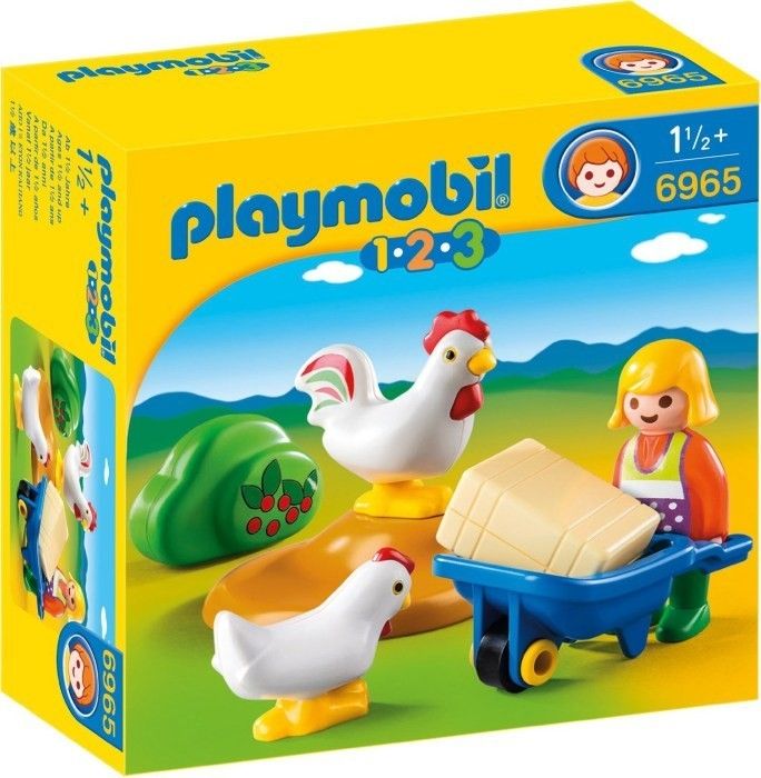 Playmobil 6965 Farmářka s kuřaty - obrázek 1