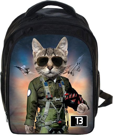 Chlapecký dětský batoh TopBags COOLAST Army Cat 11l - obrázek 1
