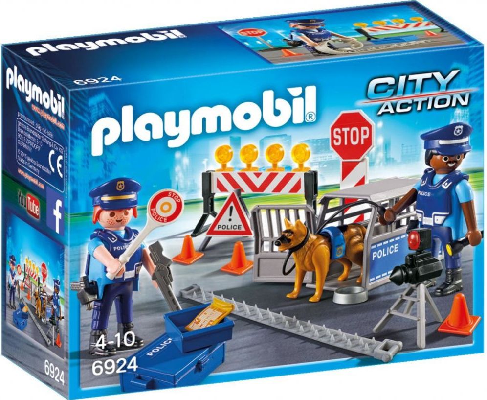 Playmobil 6924 policejní zátaras - obrázek 1