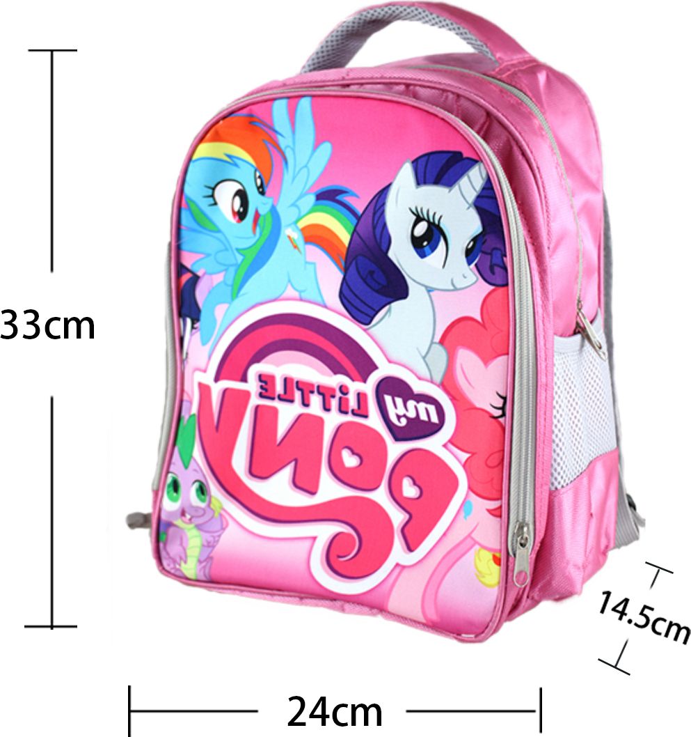 Dívčí dětský batoh TopBags COOLAST Squares 11 l - obrázek 4