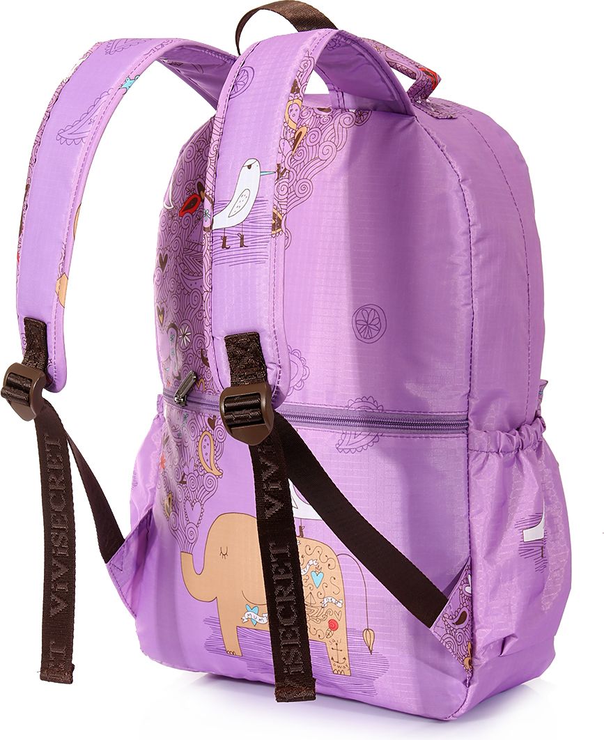 Dívčí školní batoh TopBags ViVi-Ele - Purpurová 15 l - obrázek 3