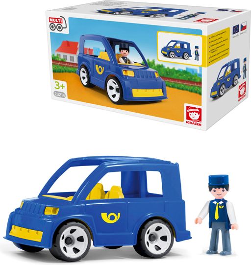 Efko IGRÁČEK Poštovní auto s pošťákem - obrázek 1