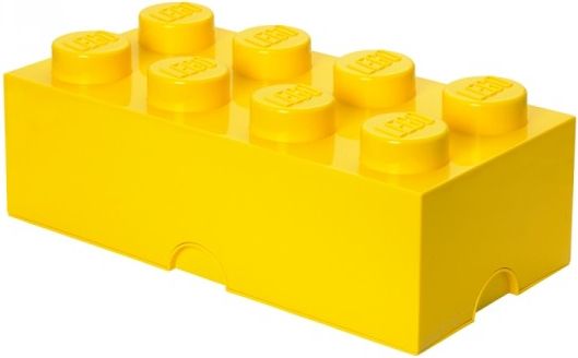LEGO úložný box 8 250 x 500 x 180 mm - žlutá - obrázek 1