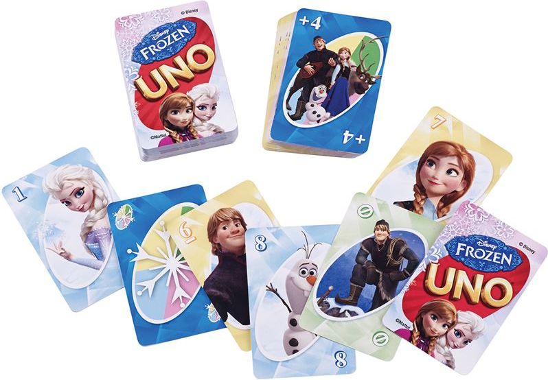 Mattel Uno: Ledové království - obrázek 1