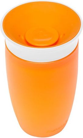 Munchkin - Juniorský netekoucí hrneček 360° 296 ml - oranžový - obrázek 1