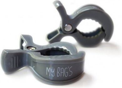 My Bags Designové kolíčky 2 ks šedé - obrázek 1