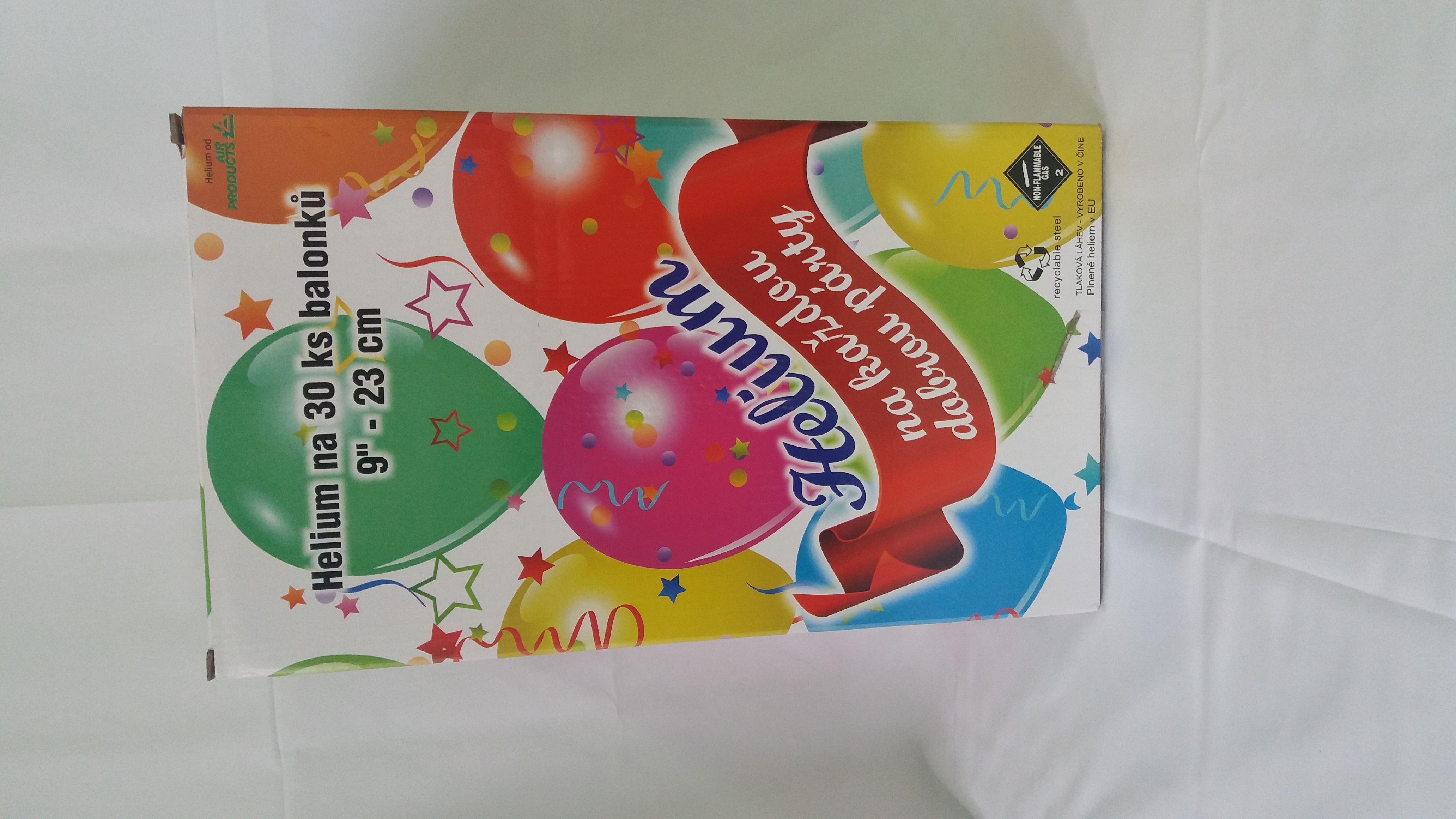 Helium na 30 balonků - obrázek 1