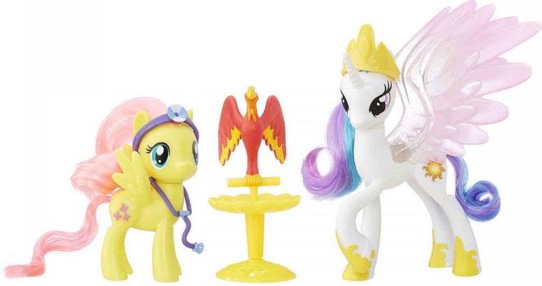 Hasbro My Little Pony Set 2 poníků s doplňky Princess Celestia a Fluttershy - obrázek 1
