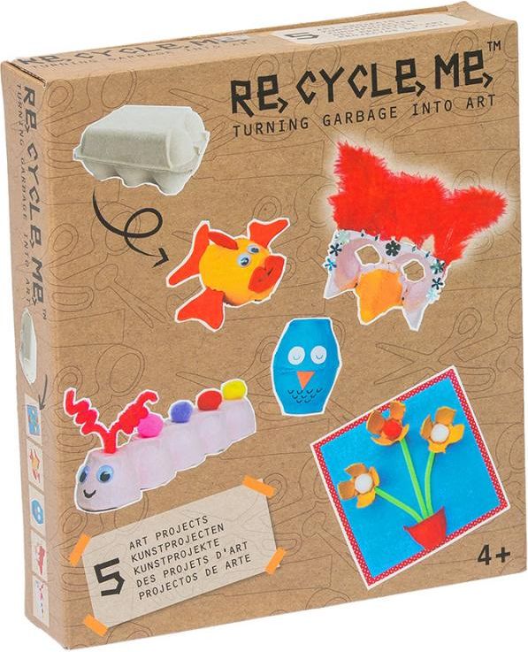 Set Re-cycle me pro holky – stojan na vajíčka - obrázek 1