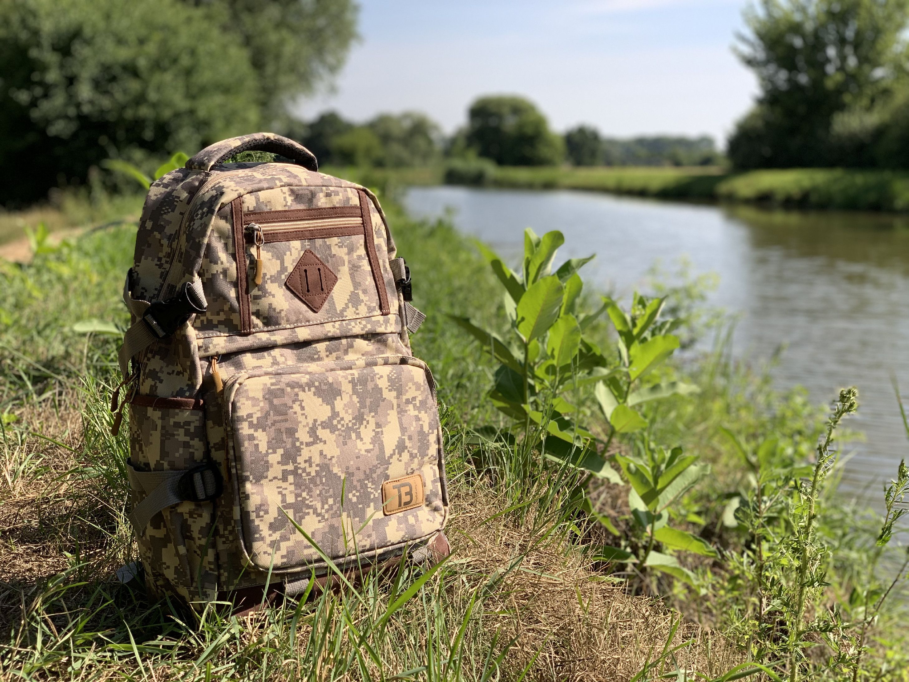 Unisex studentský batoh School Topbags - Army - Camo 21 l - obrázek 2