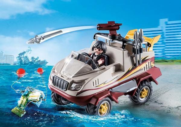 Playmobil 9364 Obojživelný vůz specilání zásahové jednotky - obrázek 1