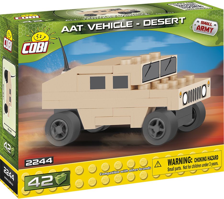 Cobi 2244 SMALL ARMY Nano Humvee pouštní, 42 k - obrázek 1