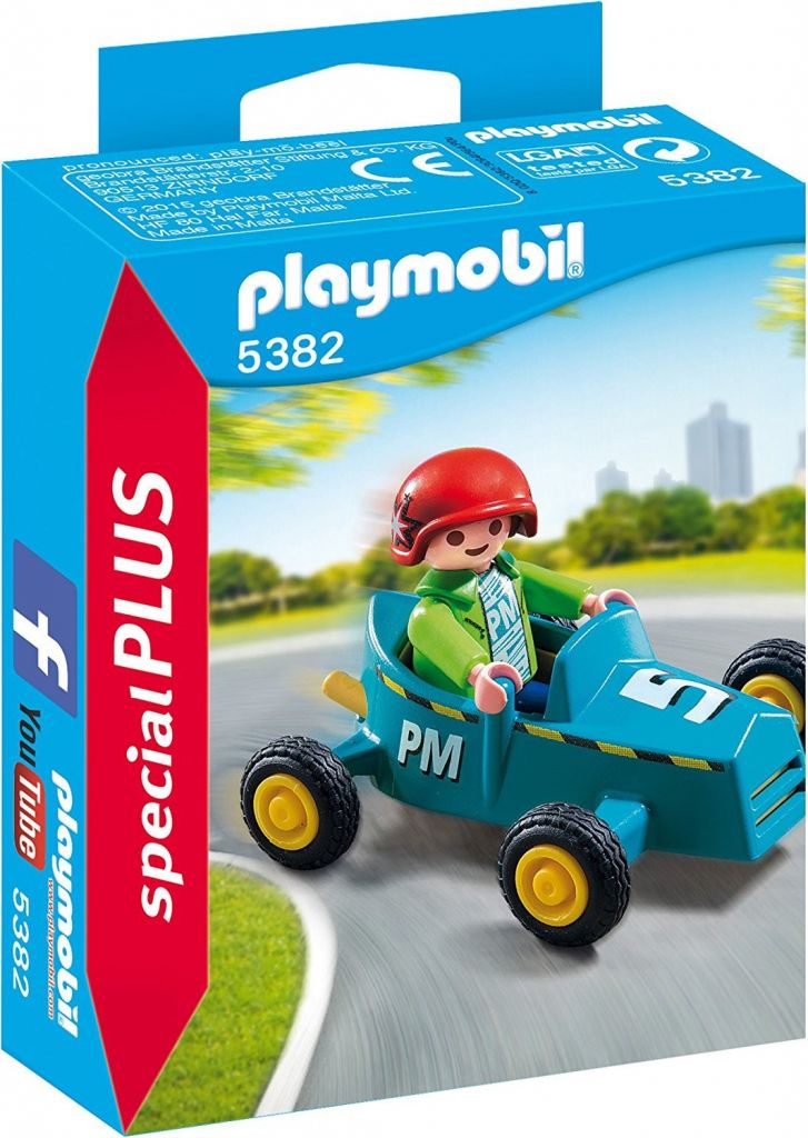Playmobil 5382 Chlapec s motokárou - obrázek 1