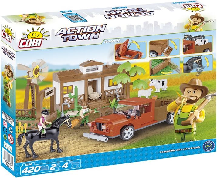 Cobi 1870 ACTION TOWN Ranč 420 k, 5 f - obrázek 1