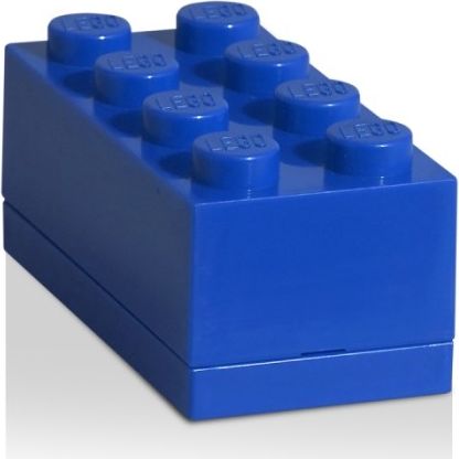 LEGO Mini Box 46 x 92 x 43 - modrá - obrázek 1