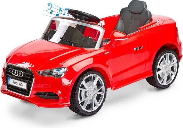 Toyz elektrické auto Audi A3 2 motory červená - obrázek 1