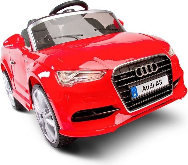 Toyz elektrické autíčko Audi A3 2 motory bílá - obrázek 5