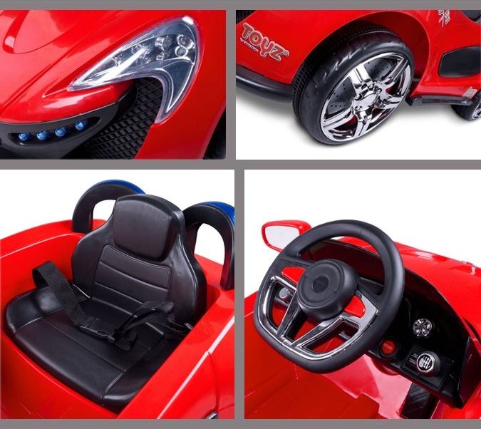 Toyz elektrické autíčko Aero červená - obrázek 3