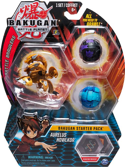 BAKUGAN STARTOVACÍ SADA 3ks - obrázek 1