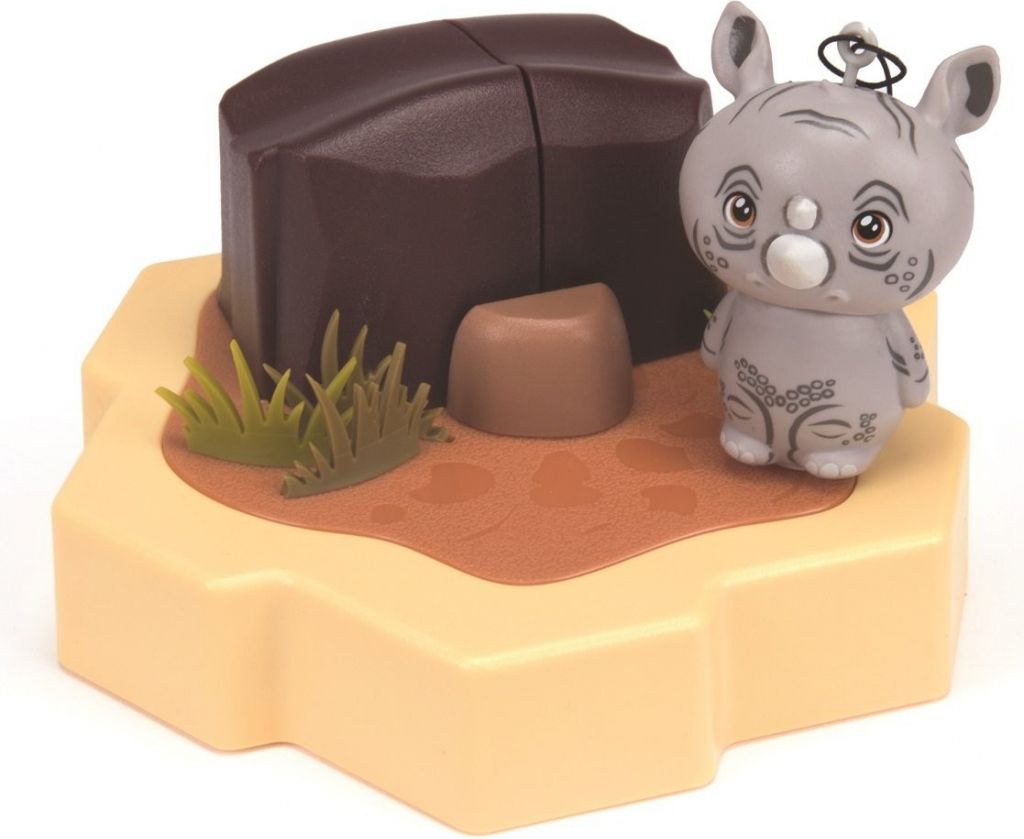 Hexbug Lil Nature Babies Nosorožec Zane a ukrytý poklad malý set - obrázek 1