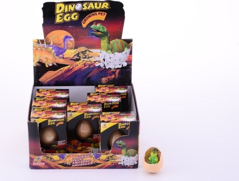 Johntoy Dinosaurus rostoucí z vajíčka v boxu - obrázek 1