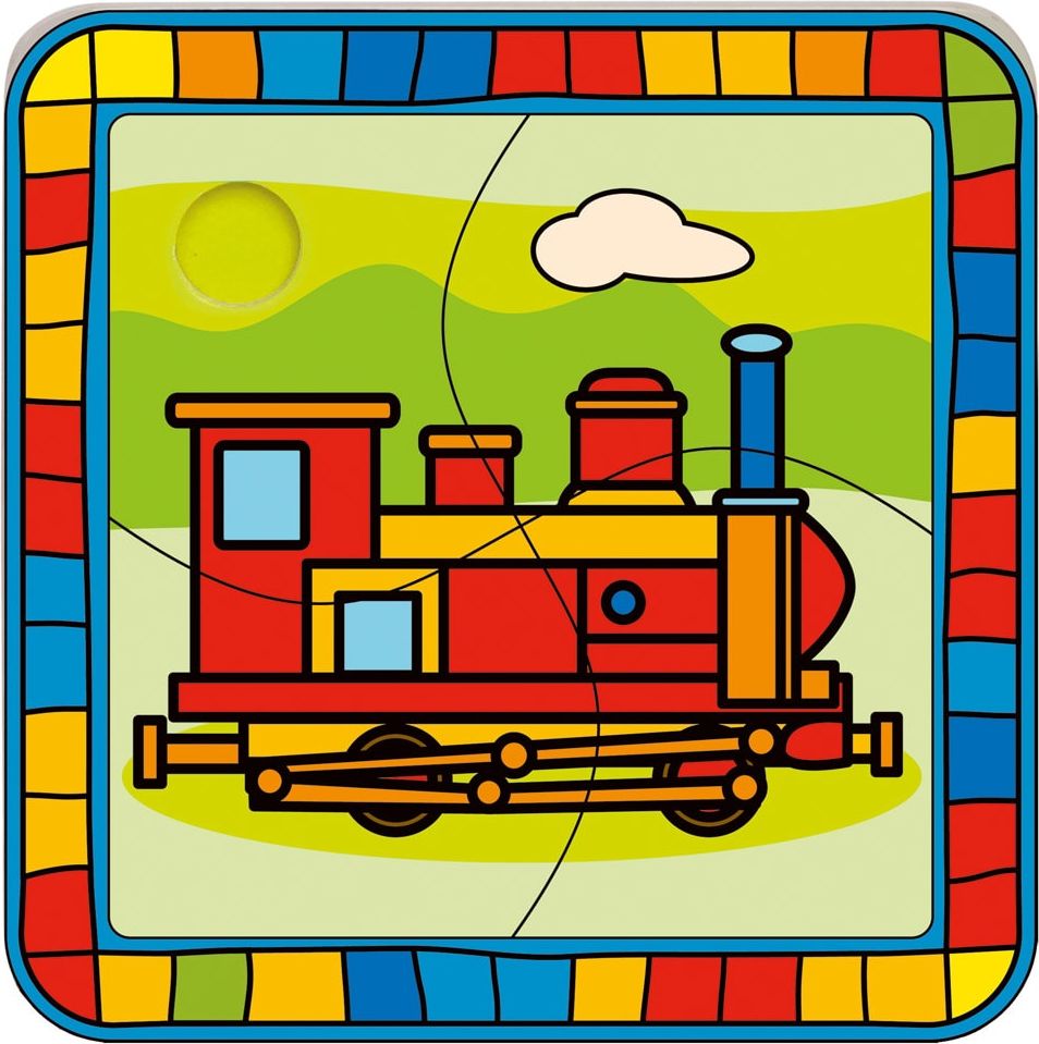 Bino Puzzle lokomotiva - obrázek 1