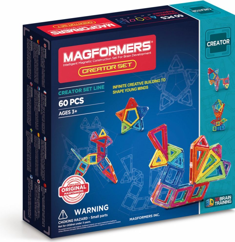 Magformers Creator 60 ks - obrázek 1