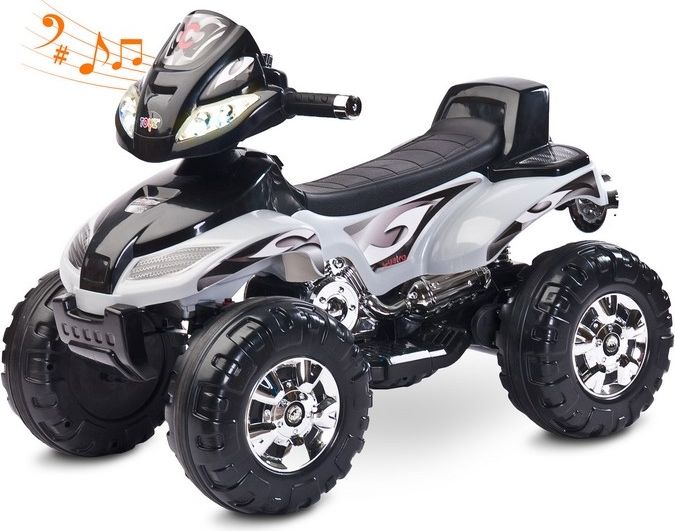Elektrická čtyřkolka Toyz Cuatro šedá - obrázek 1