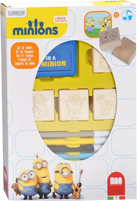 Razítka Minions,box 4kus - obrázek 1