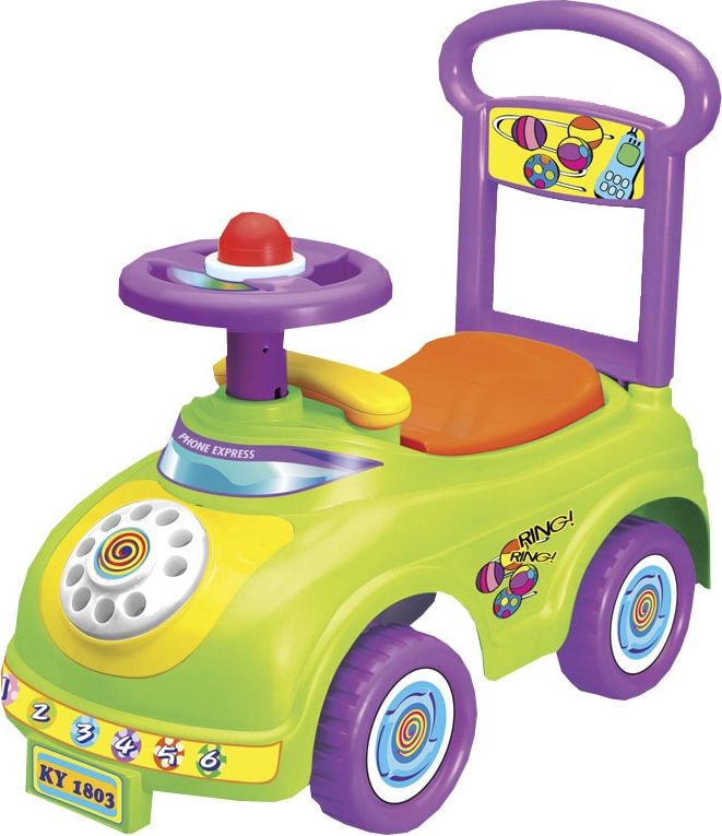 Odrážedlo - telefon zelený - obrázek 1