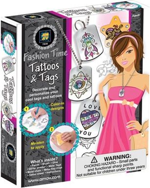 Fashion Time - výroba tetování a přívěsků - obrázek 1
