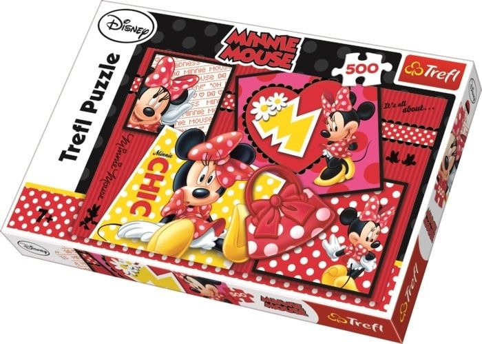 Trefl Puzzle Trefl Minnie 500 - obrázek 1