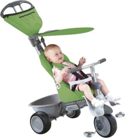 Smart-Trike SMART TRIKE tříkolka 191 Recliner 4v1 Zeleno-šedá - obrázek 2
