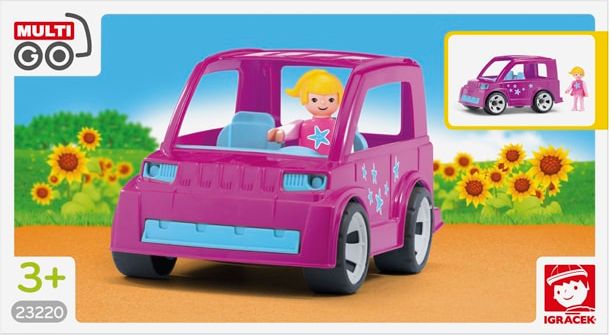 Igráček Multigo Auto s Pinky Star - obrázek 2