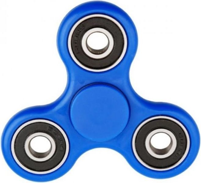 Fidget spinner  modrý - obrázek 1