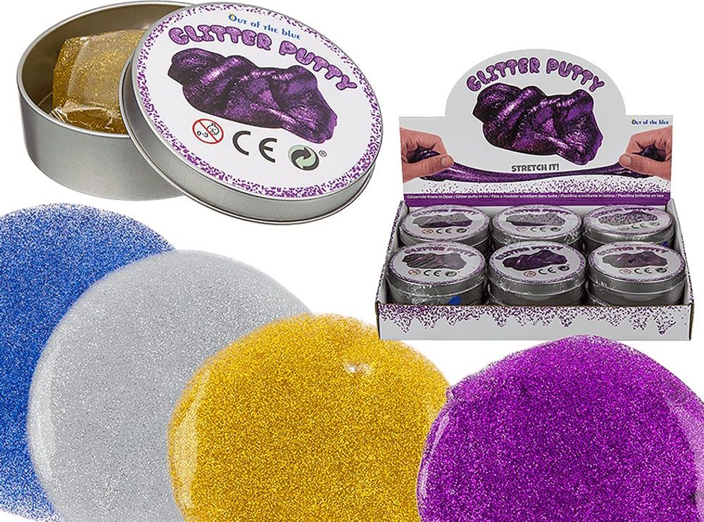 Mac Toys Chytrá plastelíná - třpytivá - obrázek 1