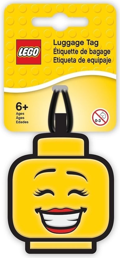 LEGO Iconic Jmenovka na zavazadlo - Hlava dívky - obrázek 1