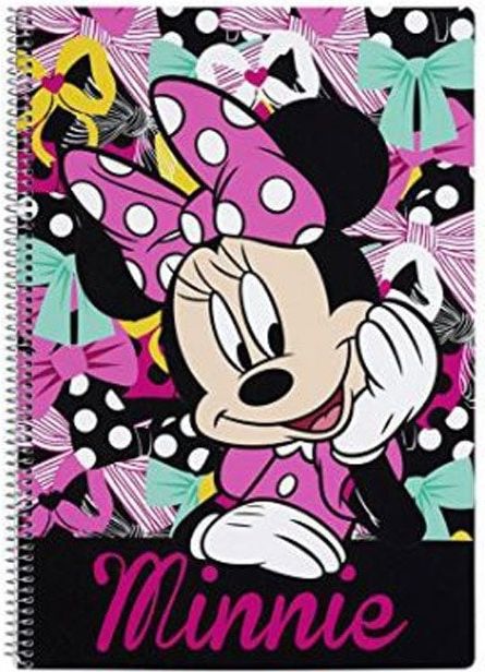 Dárkový set Minnie Mouse Cool penál blok desky (35 x 28 x 6 cm) růžový - obrázek 2