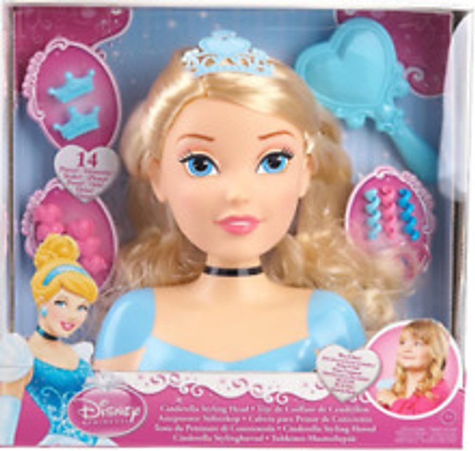 Ostatní Česací hlava Princezna - obrázek 2