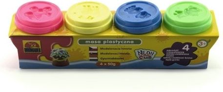 Dromader Plastelína/modelína 4ks 50g v kelímku v krabičce - obrázek 2
