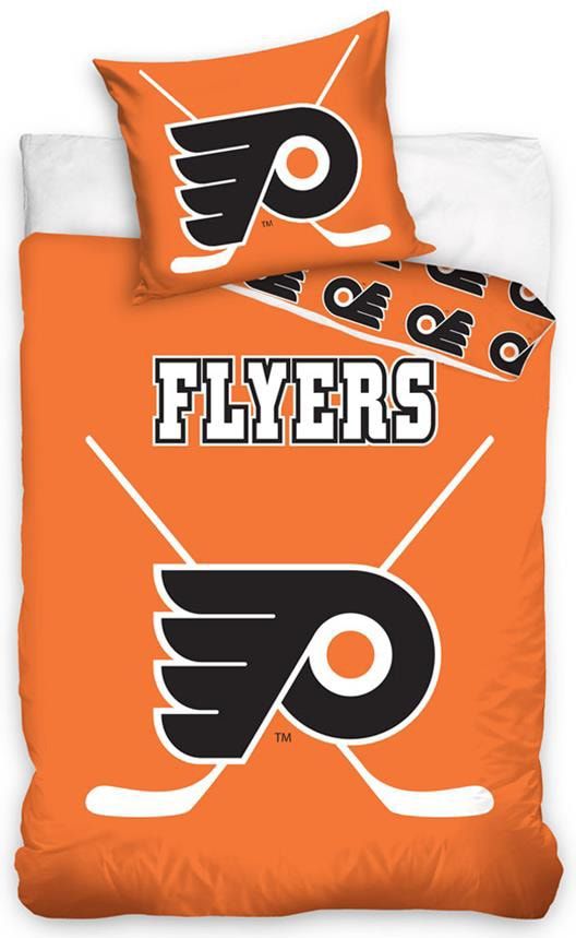 Svítící povlečení NHL Philadelphia Flyers - obrázek 1