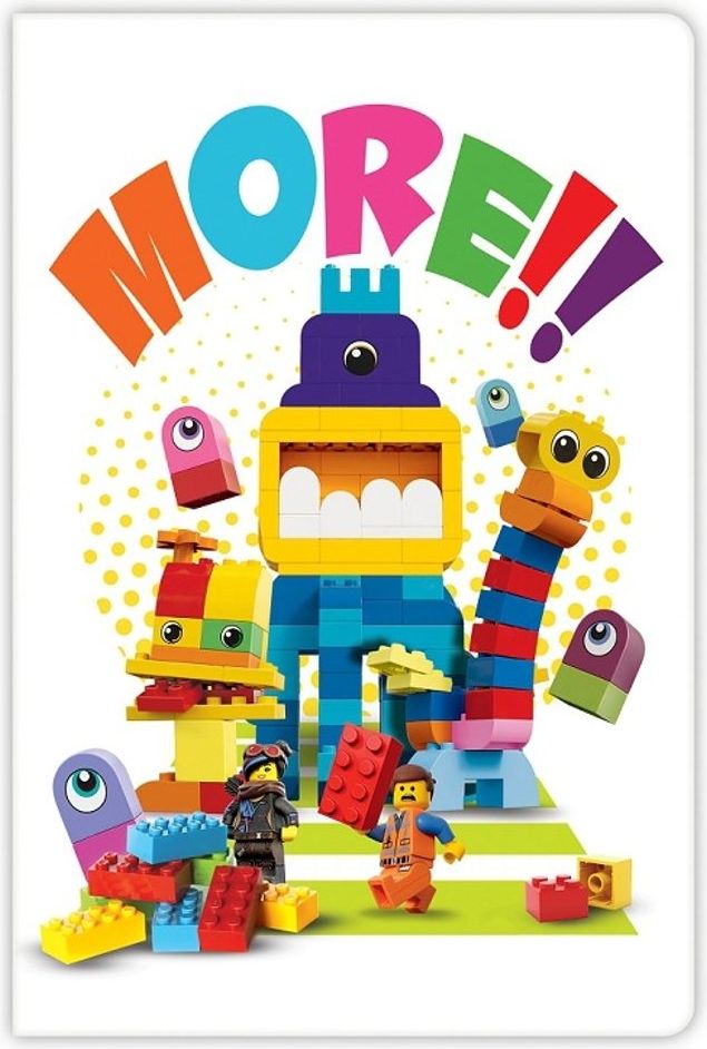 LEGO Stationery LEGO MOVIE 2 Zápisník - Duplo - obrázek 2