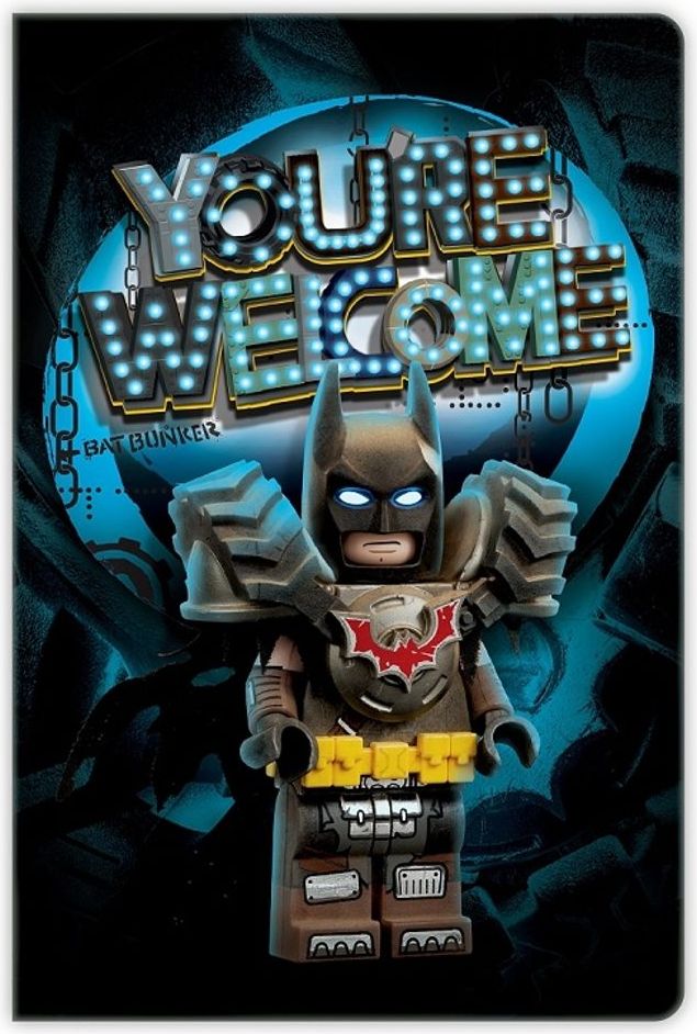 LEGO Stationery LEGO MOVIE 2 Zápisník - Batman - obrázek 2