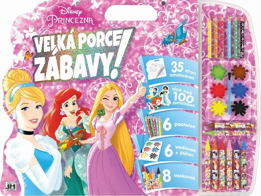 Jiri Models Mega omalovánky set Princezny - obrázek 1