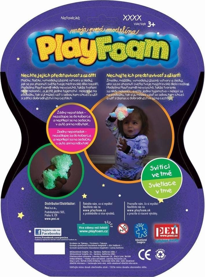 Pexi PlayFoam® Boule 4pack svítící - obrázek 2
