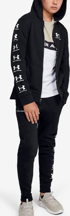 Rival Mikina dětská Under Armour | Černá | Chlapecké | XS - obrázek 4