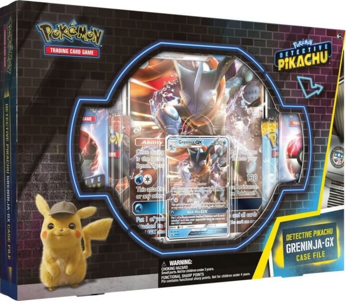 Nintendo Pokémon Detective Pikachu Greninja-GX Case File - obrázek 1