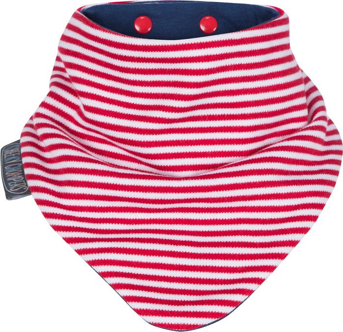 Slintáčky Red Stripes & Rockets Neckerbibs - obrázek 2