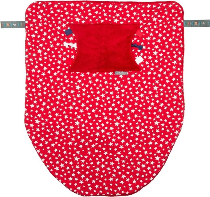 Multifunkční Cheeky deka - RED STARS CHEEKY BLANKET - obrázek 1