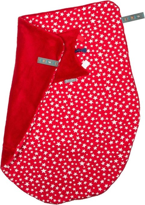 Multifunkční Cheeky deka - RED STARS CHEEKY BLANKET - obrázek 2